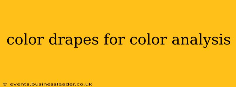 color drapes for color analysis