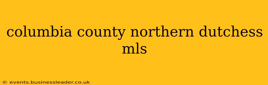 columbia county northern dutchess mls