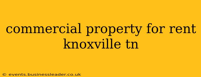 commercial property for rent knoxville tn