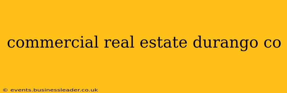commercial real estate durango co
