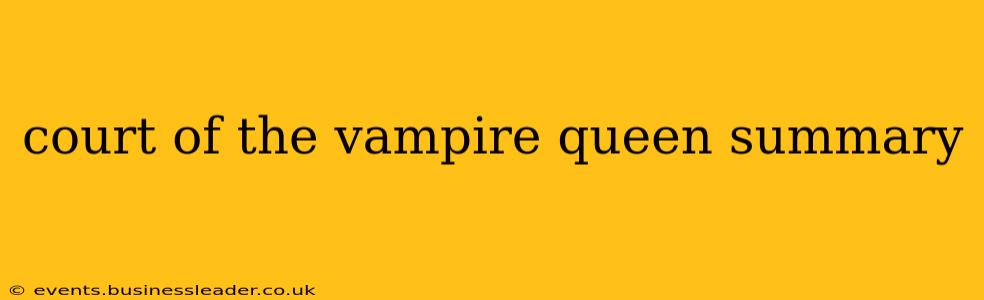 court of the vampire queen summary