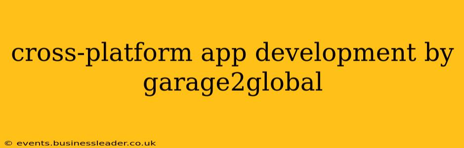 cross-platform app development by garage2global