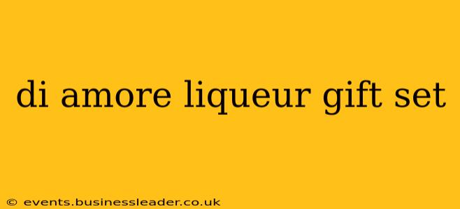 di amore liqueur gift set