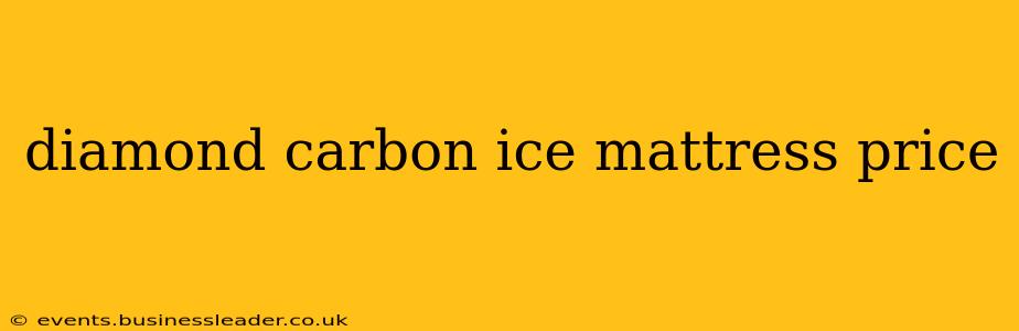 diamond carbon ice mattress price