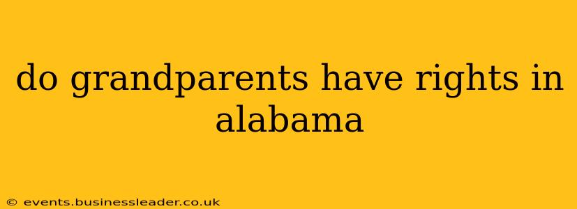 do grandparents have rights in alabama