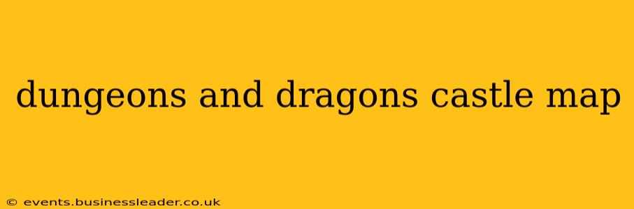 dungeons and dragons castle map