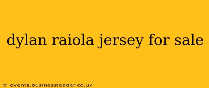 dylan raiola jersey for sale