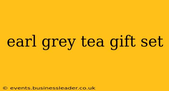 earl grey tea gift set