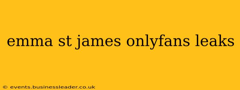 emma st james onlyfans leaks
