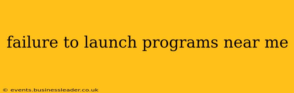 failure to launch programs near me