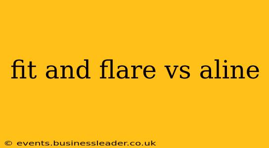 fit and flare vs aline