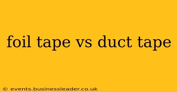 foil tape vs duct tape