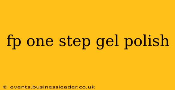 fp one step gel polish