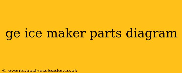 ge ice maker parts diagram