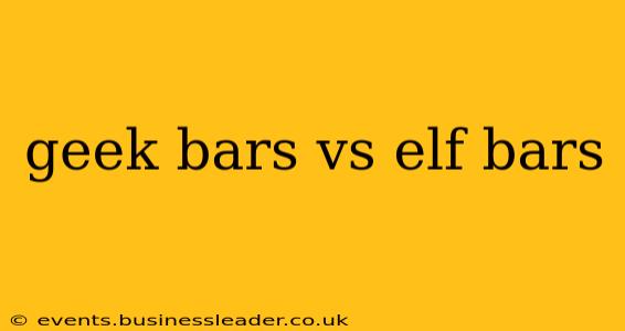 geek bars vs elf bars
