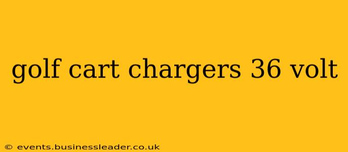 golf cart chargers 36 volt