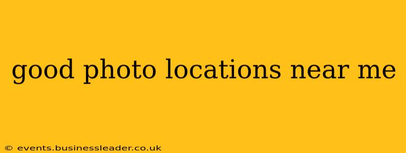 good photo locations near me