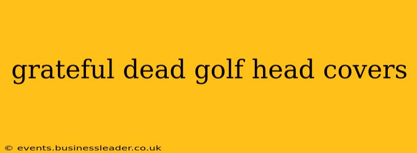 grateful dead golf head covers