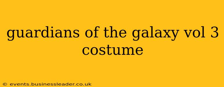 guardians of the galaxy vol 3 costume