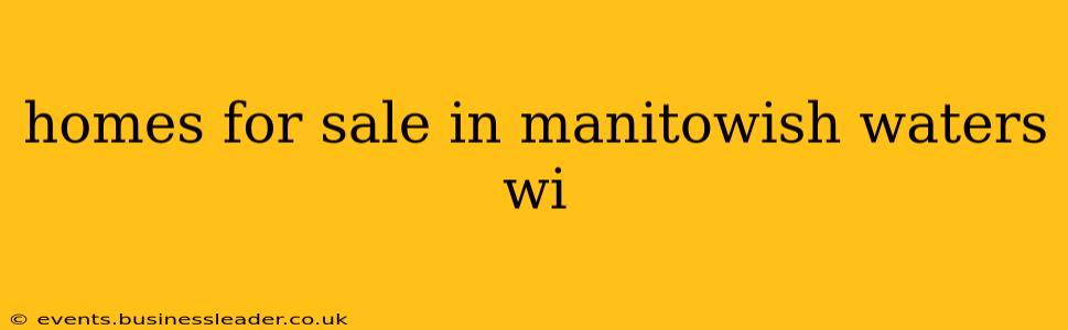 homes for sale in manitowish waters wi