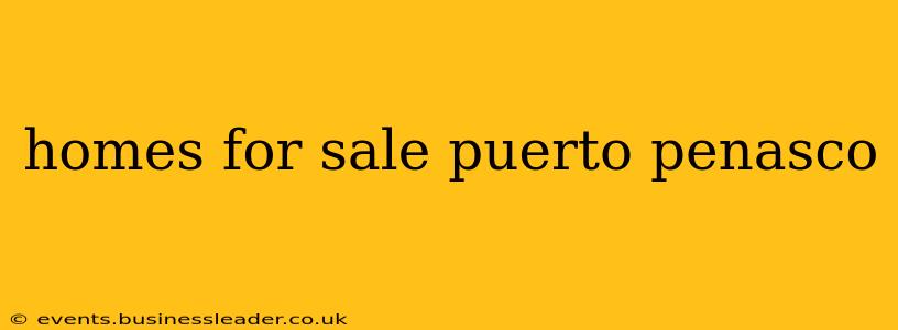 homes for sale puerto penasco