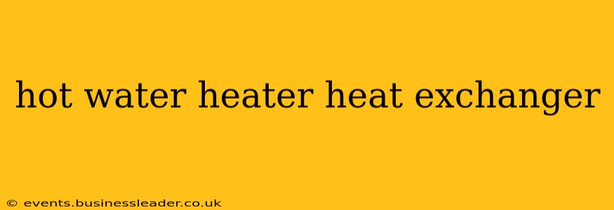 hot water heater heat exchanger