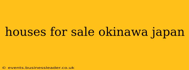 houses for sale okinawa japan