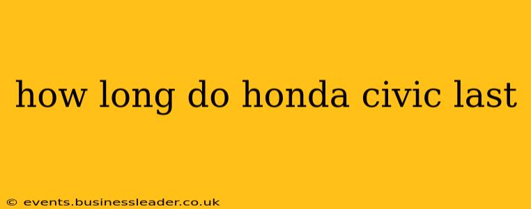 how long do honda civic last