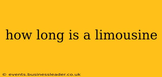 how long is a limousine