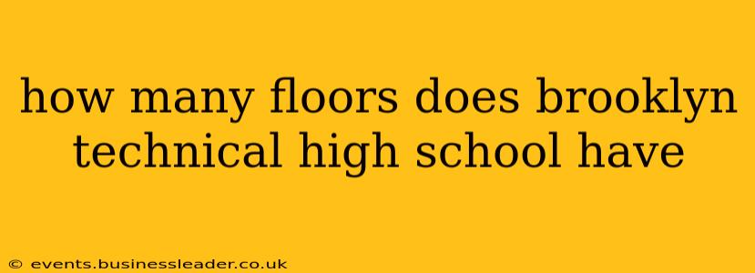 how many floors does brooklyn technical high school have