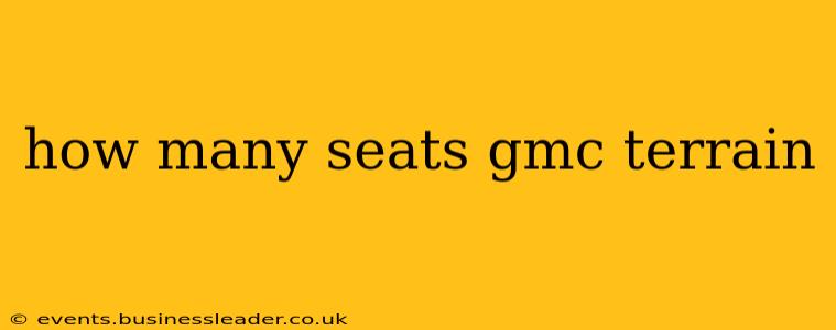 how many seats gmc terrain
