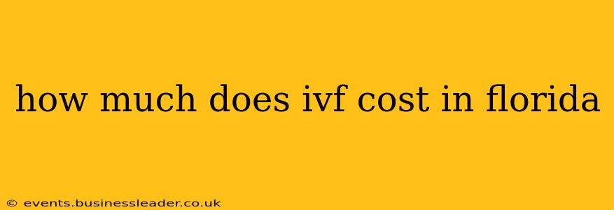 how much does ivf cost in florida