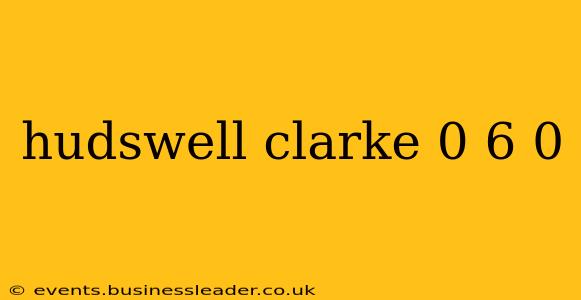 hudswell clarke 0 6 0