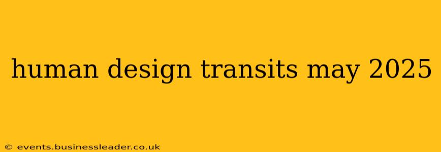 human design transits may 2025