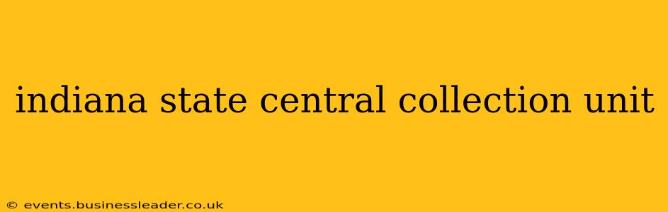 indiana state central collection unit