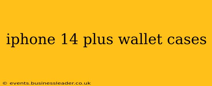 iphone 14 plus wallet cases