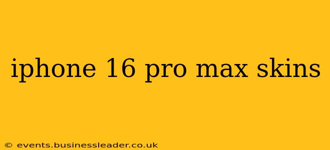 iphone 16 pro max skins