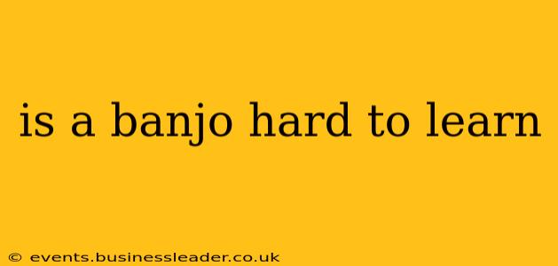 is a banjo hard to learn