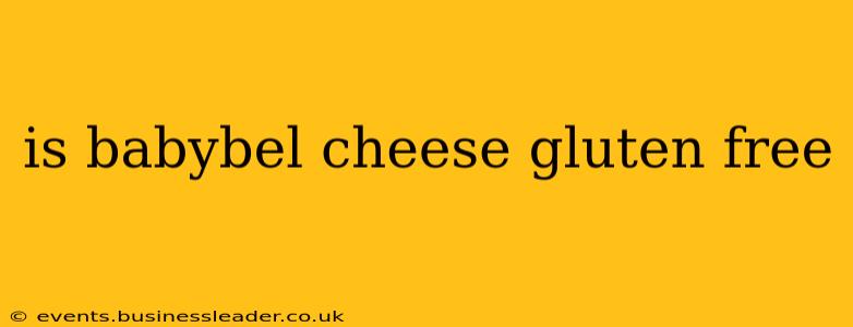 is babybel cheese gluten free