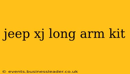 jeep xj long arm kit