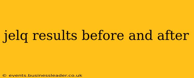 jelq results before and after