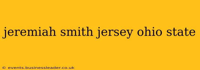jeremiah smith jersey ohio state