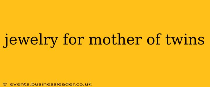 jewelry for mother of twins