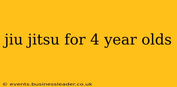jiu jitsu for 4 year olds
