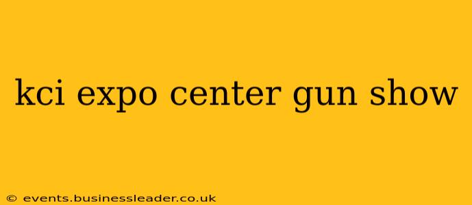 kci expo center gun show