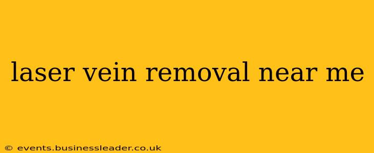 laser vein removal near me