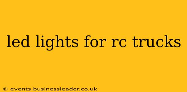 led lights for rc trucks