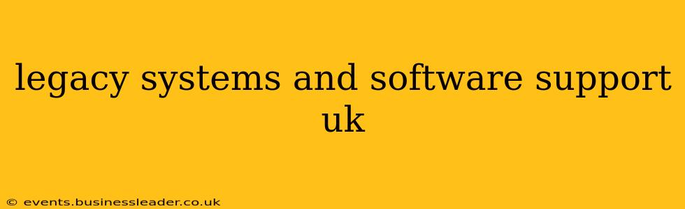 legacy systems and software support uk