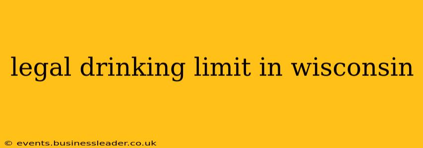 legal drinking limit in wisconsin
