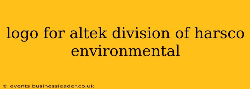 logo for altek division of harsco environmental